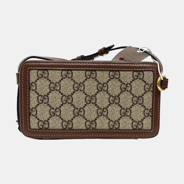 Retro Mini Monogram Coated Canvas Black