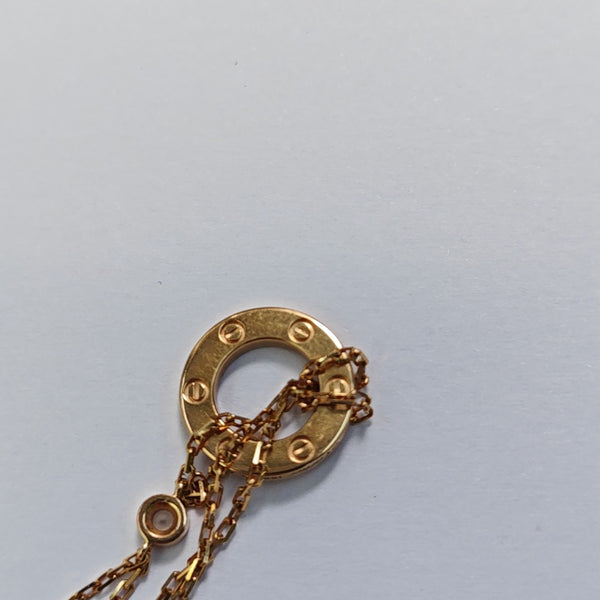 LOVE 18k Rose Gold Necklace
