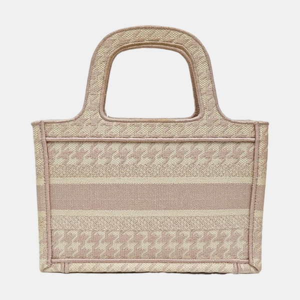 Book Tote Mini Canvas Pink