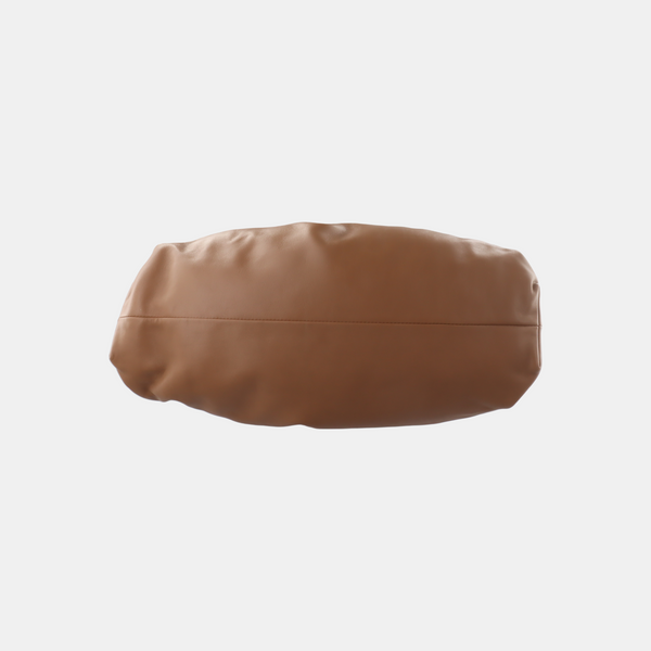 Authenticated pre-owned The Pouch Calfskin Brown - Clutch at Looply
