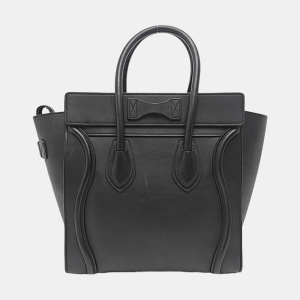 LUGGAGE Micro Calfskin Black