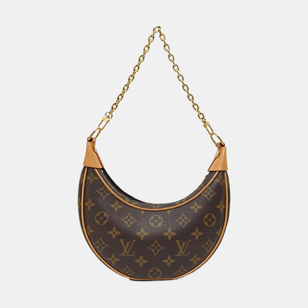 LOOP Monogram Coated Canvas Brown