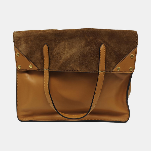 Flip Large Calfskin Brown