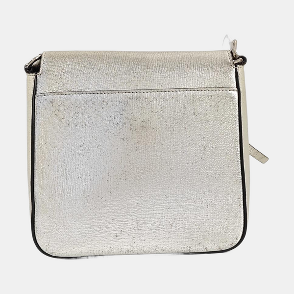 Gancino Calfskin Silver