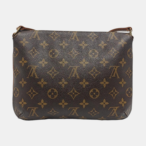 MUSETTE TANGO Monogram Coated Canvas Brown
