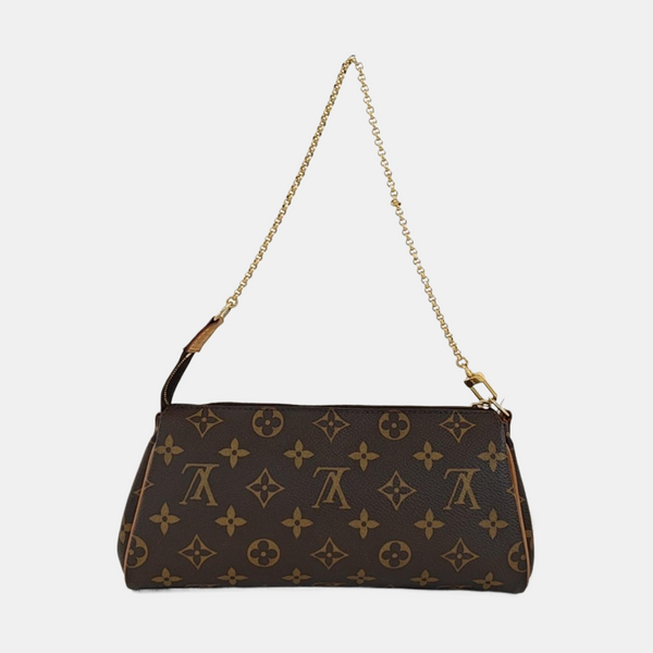 EVA Monogram Coated Canvas Brown