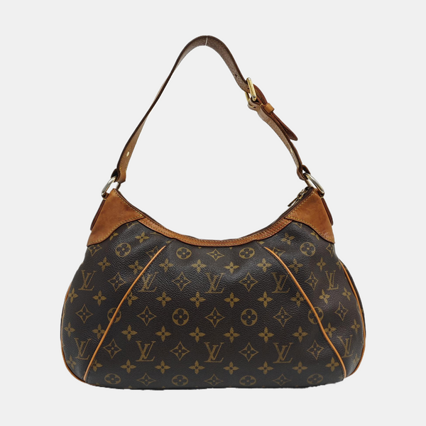 VINTAGE THAMES GM Monogram Coated Canvas Brown