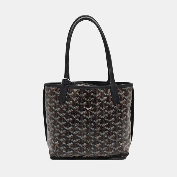 Anjou Mini Coated Canvas Black