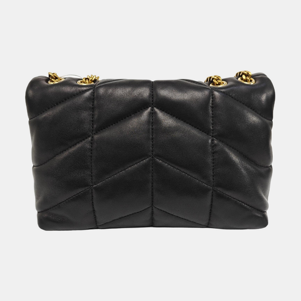PUFFER Quilted Lambskin Black