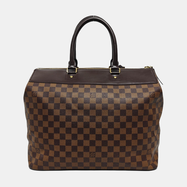 GREENWICH Lona recubierta Damier Ebene Marrón