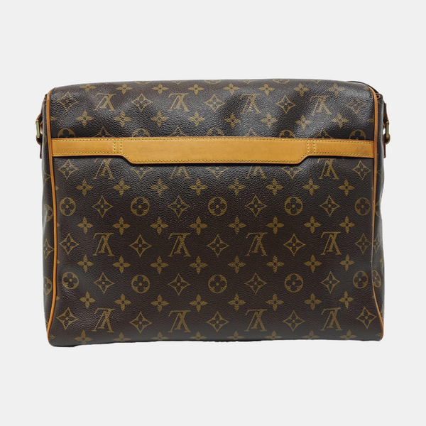 VALMY Monogram Coated Canvas Brown