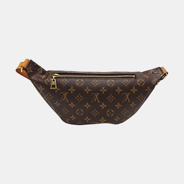 BUMBAG Monogram Coated Canvas Brown