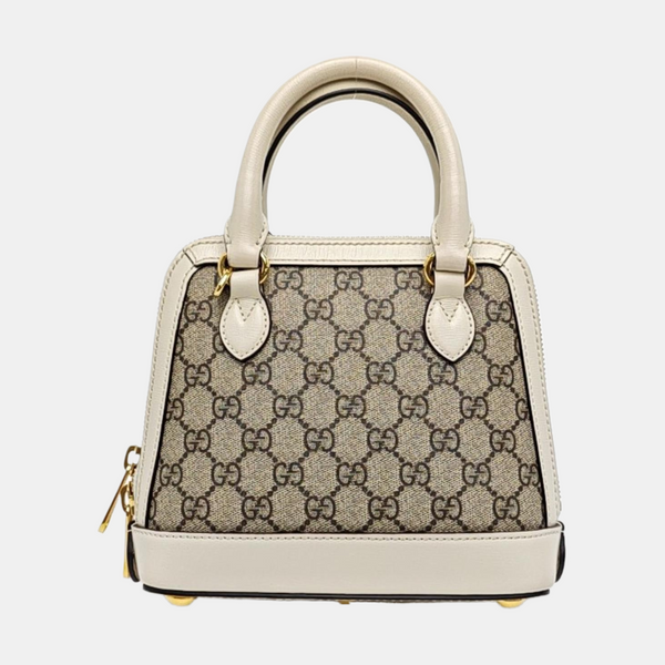 Horsebit 1955 Mini Coated Canvas Beige