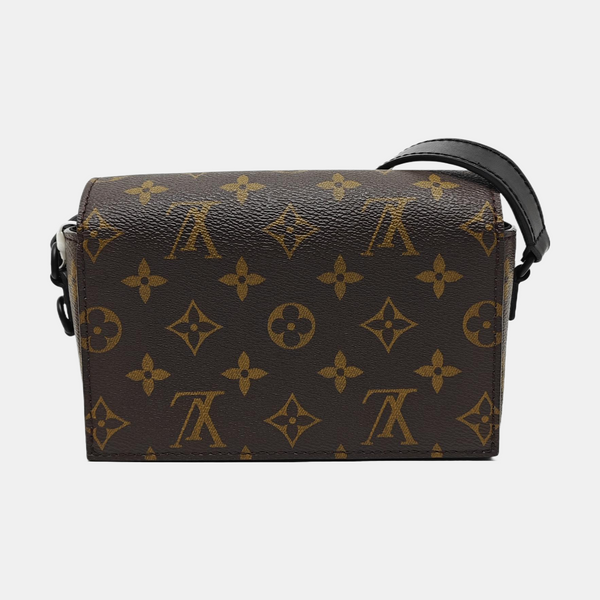 SOFT TRUNK Mini Monogram Coated Canvas Brown