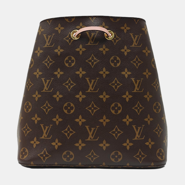 NÉONOÉ MM Monogram Coated Canvas Brown