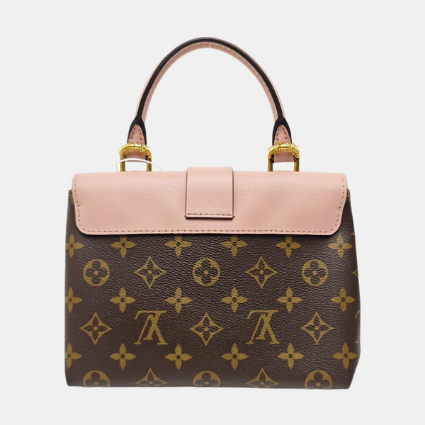 LOCKY BB Monogram Coated Canvas Pink