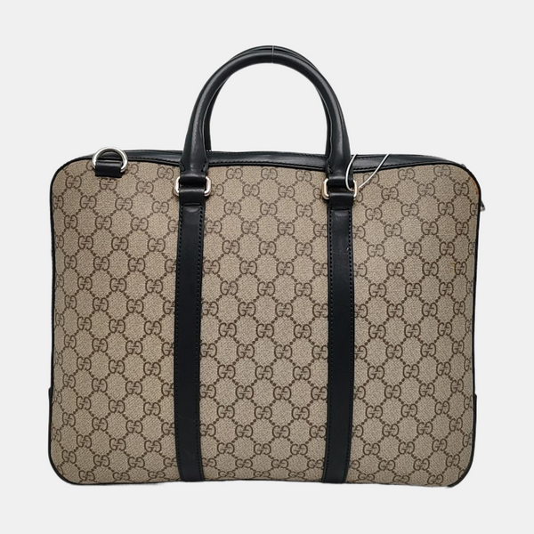 Monogram Coated Canvas Black