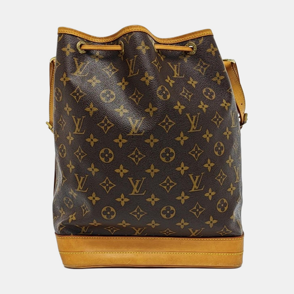 NOÉ GM Monogram Coated Canvas Brown