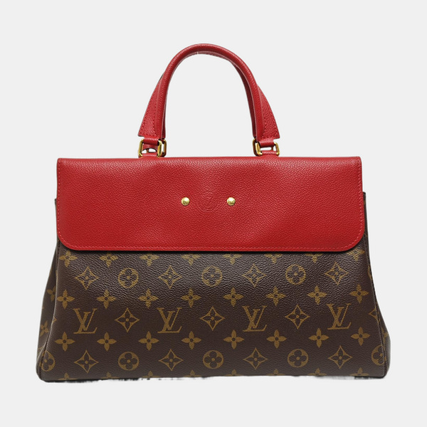 VÉNUS Monogram Coated Canvas Brown