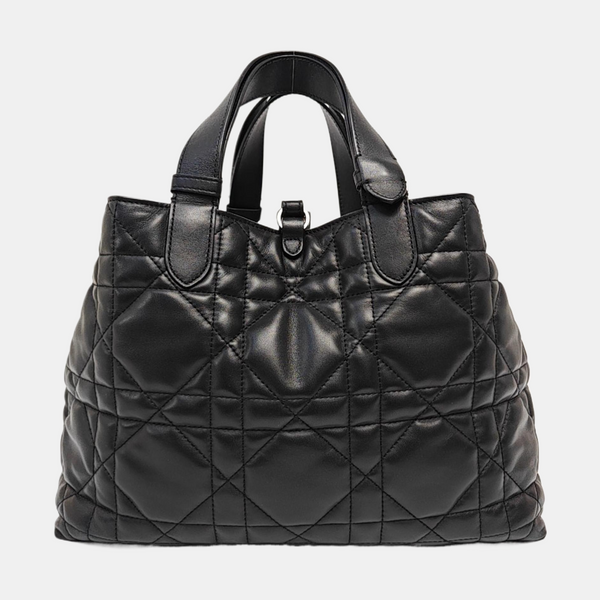 Toujours Medium Cannage Calfskin Black