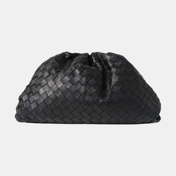 The Pouch Large Lambskin Black