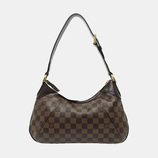 GALLIERA Damier Ebene Coated Canvas Brown