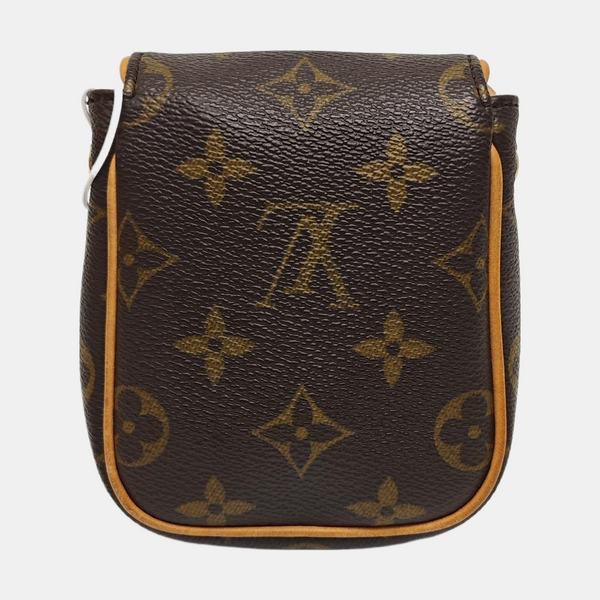 CANCUN Monogram Coated Canvas Brown