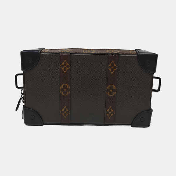 WALLET TRUNK Monogram Calfskin Gray
