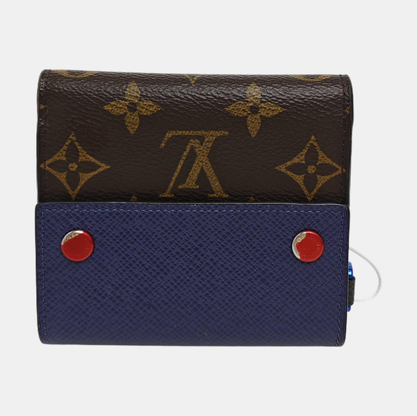 MULTIPLE Monogram Coated Canvas Brown Wallet