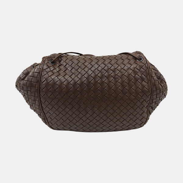 Calfskin Shoulder Bag Brown