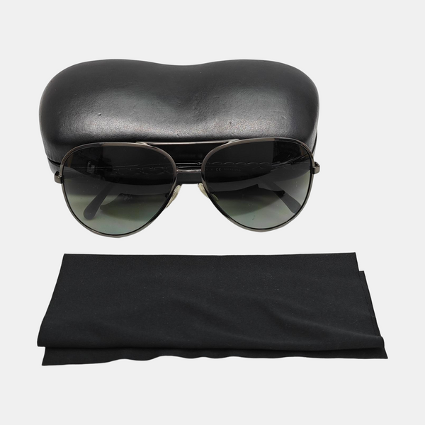 Metal Sunglasses Green