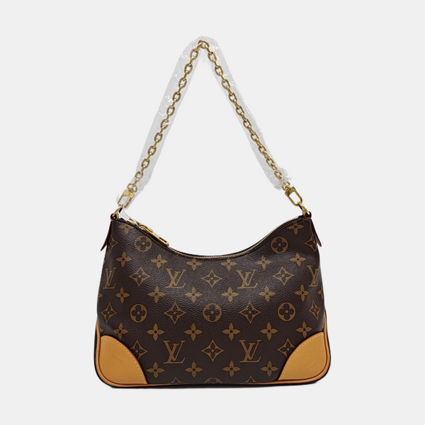 BOULOGNE Monogram Coated Canvas Brown