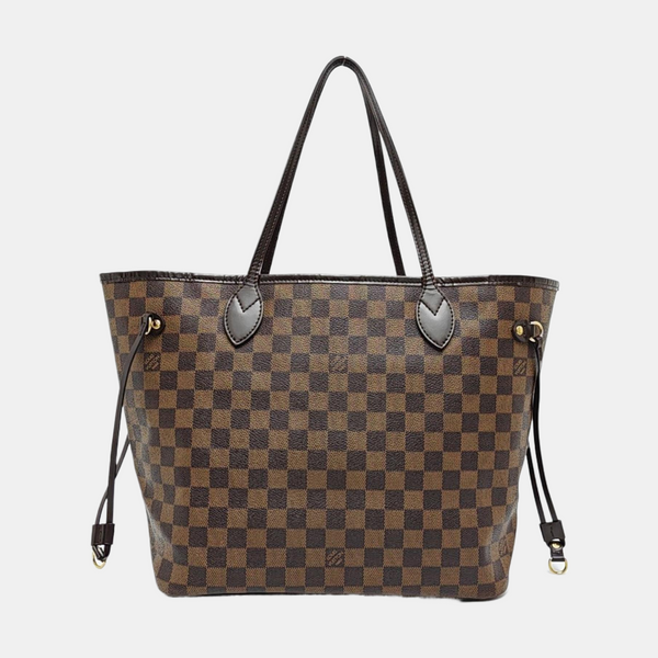 NEVERFULL MM Damier Ebene Coated Canvas Brown