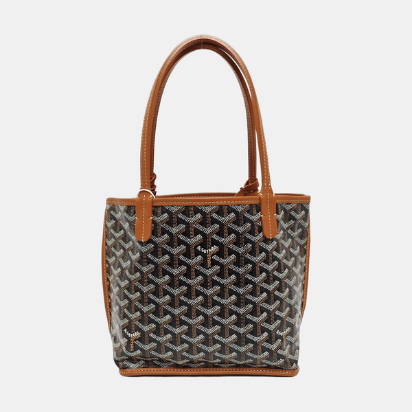 Anjou Mini Coated Canvas Brown