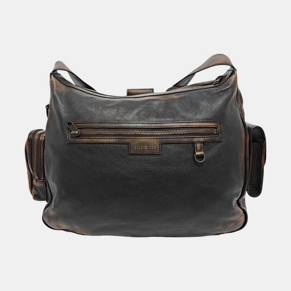 Lambskin Shoulder Bag Black