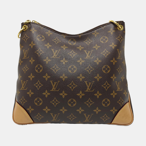 ODEON MM Monogram Coated Canvas Brown