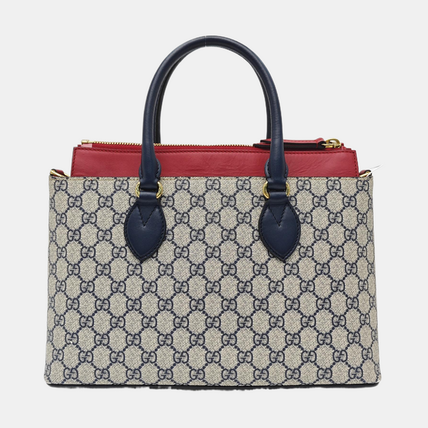 GG Blooms Monogram Coated Canvas Beige