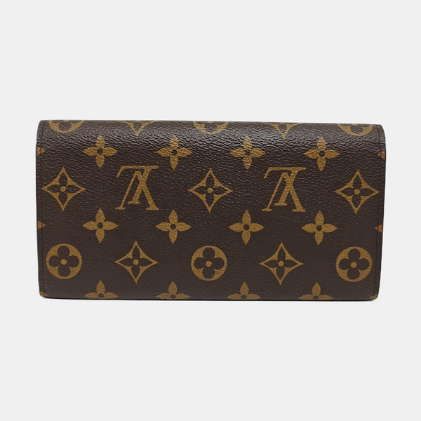 EMILIE Monogram Coated Canvas Brown