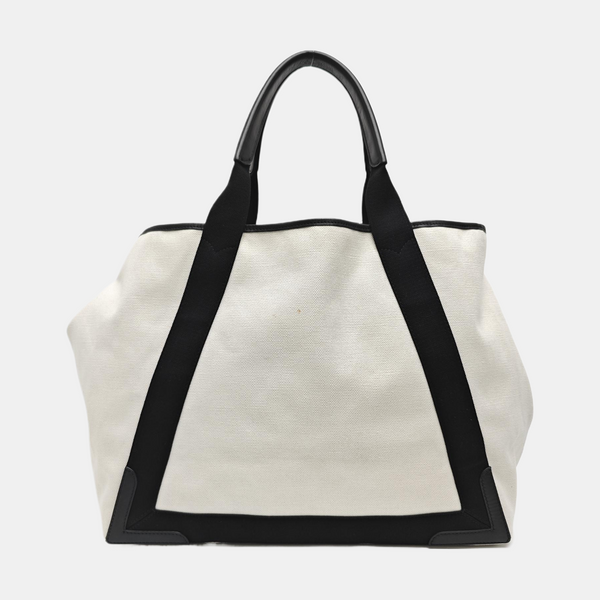 Navy Canvas White