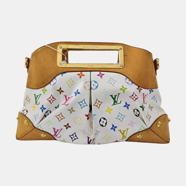 LV × TM JUDY MM Monogram Coated Canvas White
