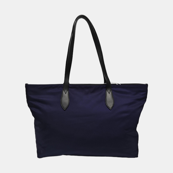 Nylon Tote Bag Blue