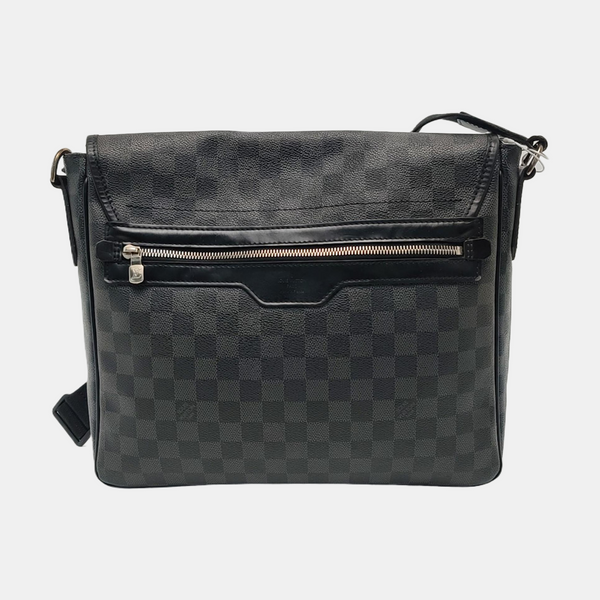 DANIEL MM Damier Graphite Coated Canvas Gray