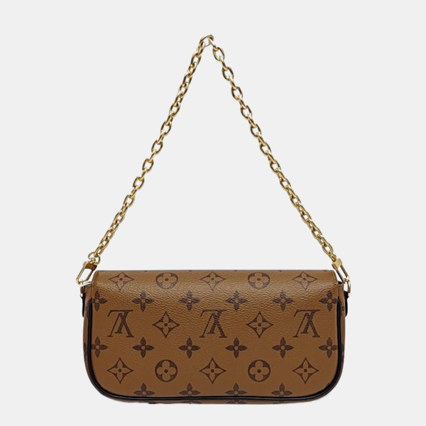 IVY Monogram Coated Canvas Brown
