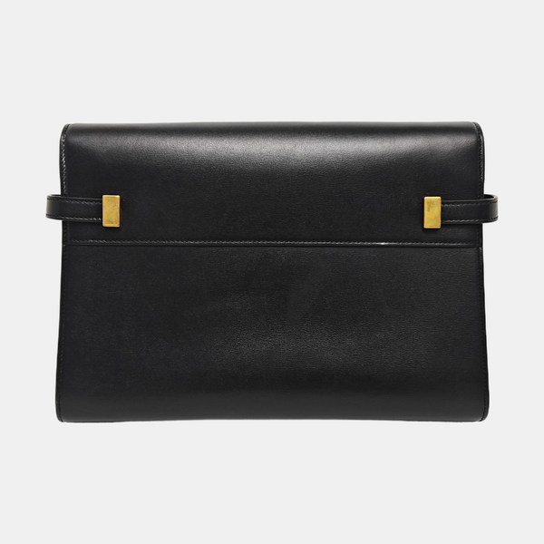 MANHATTAN Medium Calfskin Black