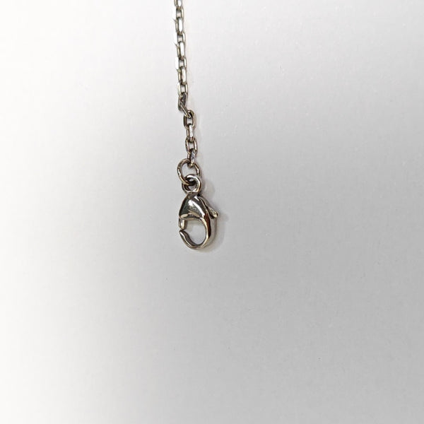 Pop H Metal Silver Necklace