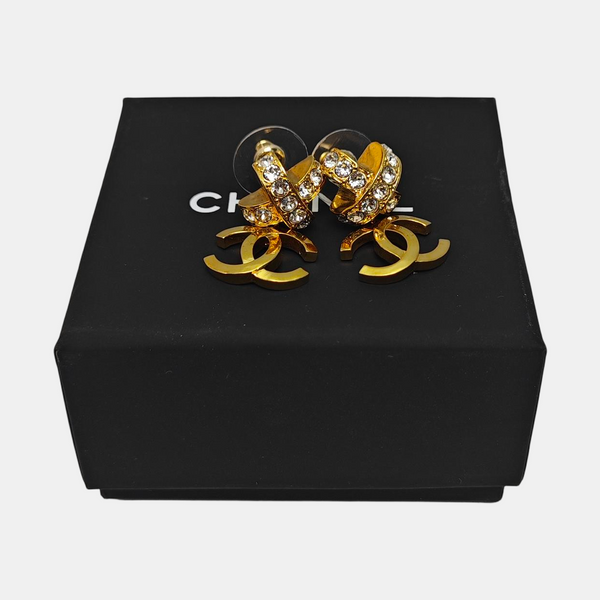 Metal Gold Earrings