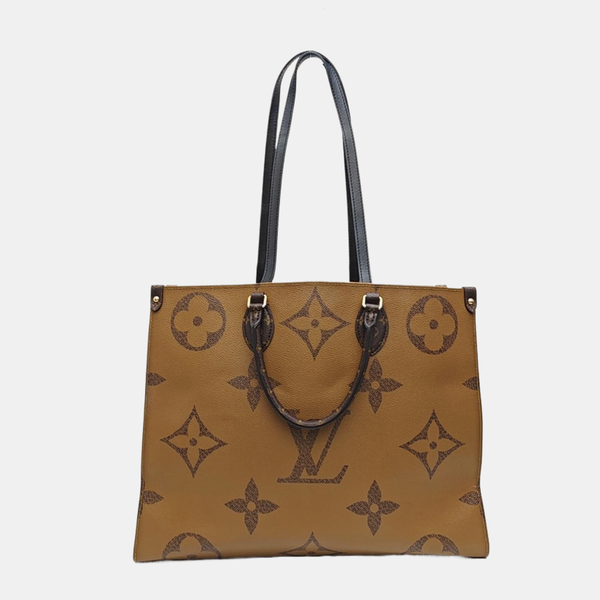 ONTHEGO GM Monogram Coated Canvas Brown