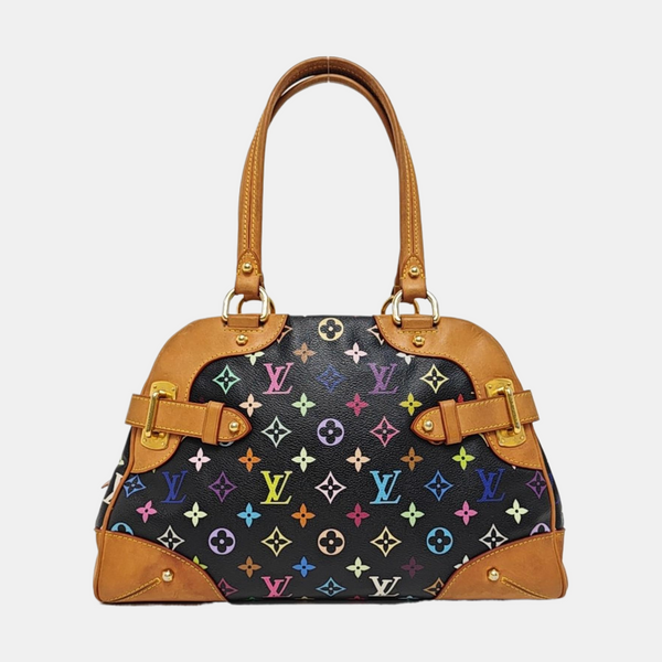 LV × TM CLAUDIA Monogram Coated Canvas Black