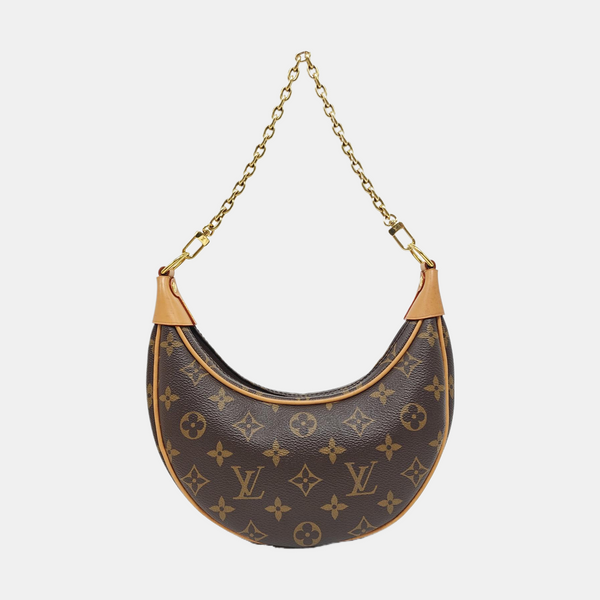 LOOP Monogram Coated Canvas Brown