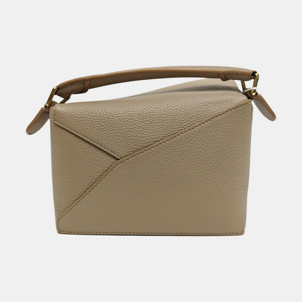 Puzzle Mini Calfskin Beige